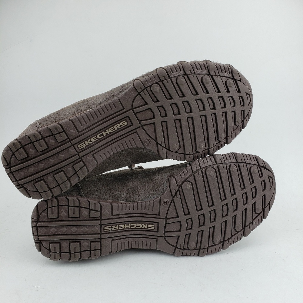 Skechers Brown Leather Comfort Walking Shoes 8.5 - Picture 8 of 8